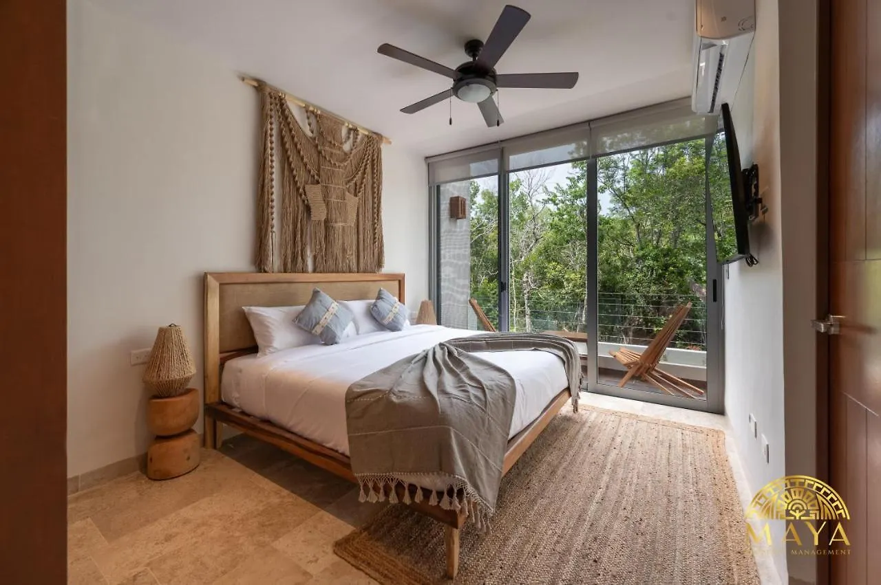 Nhoa 208B Lux 1Br Condo Jungle View In Aldea Zama Tulum Holiday home